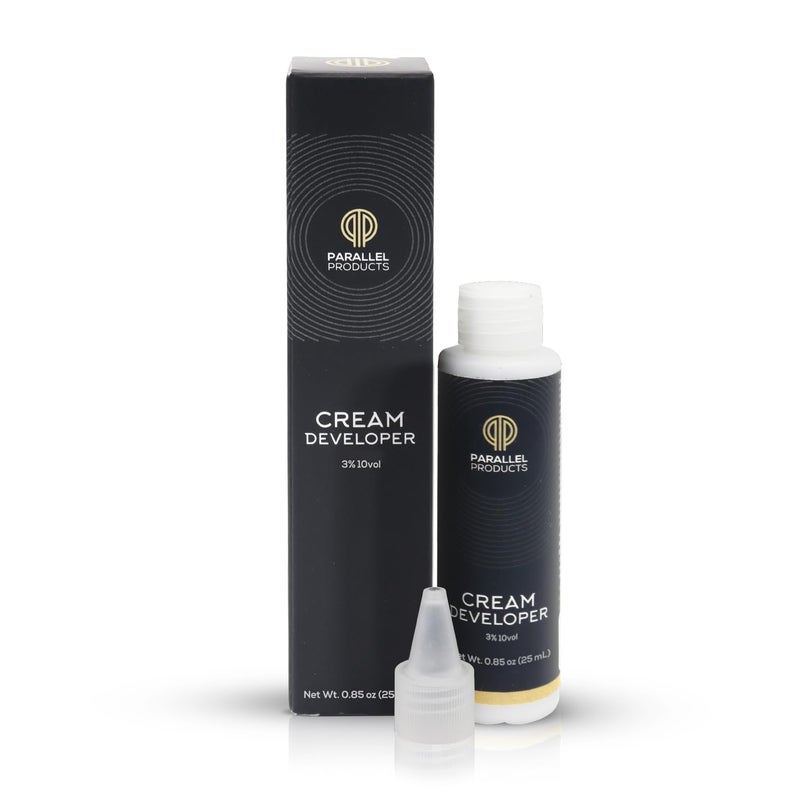 PARALLEL PRODUCTS - 3% 10 Volume Tint Developer - 25mL - Oxidant for Coloring - Mix with Luxe Spot Color Cream Dye/Kit - Image 1